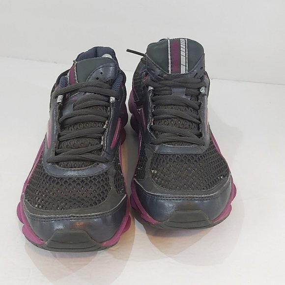 REEBOK | Women's RunTone Running Shoes Grey Purple Size 6 - Picture 2 of 8